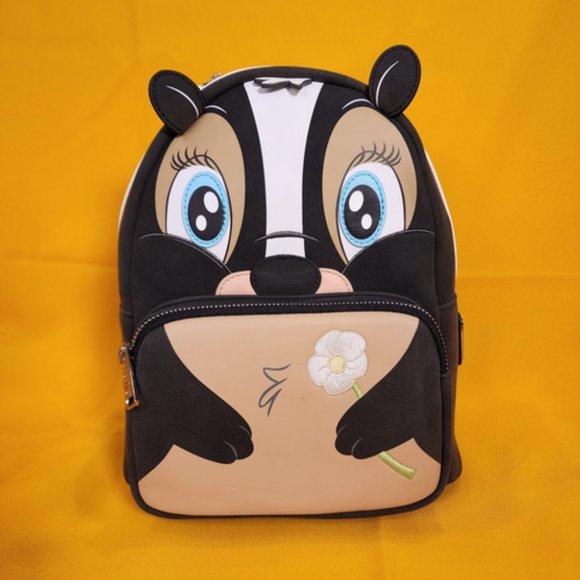Loungefly Disney Flower Skunk Cosplay Bambi SideKick Mini Backpack NEW main image 5